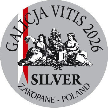 Srebrny medal XIV Międzynarodowego Konkursu Win Galicja Vitis 2026